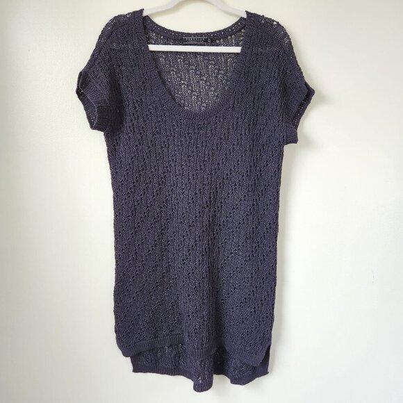 Peruvian Connection Crochet Beach Cover Up Dress Size Medium - Picture 1 of 7